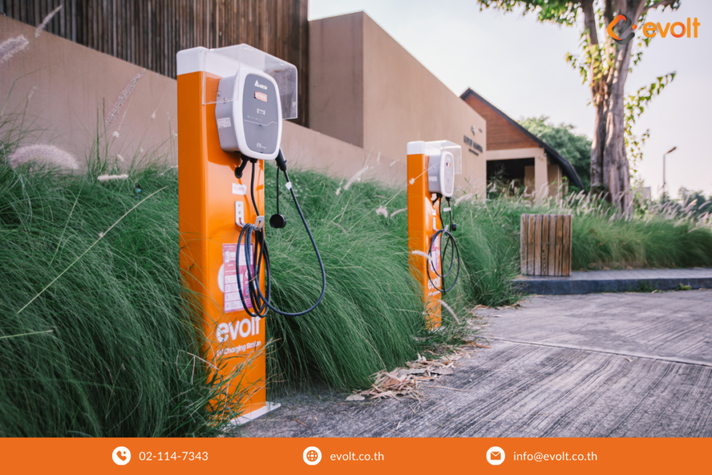 พื้นที่สำหรับติดตั้ง EV Charger เพื่อทำธุรกิจชาร์จรถไฟฟ้า