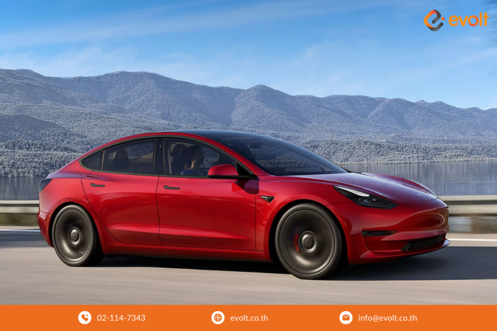 รถยนต์ไฟฟ้า Tesla Model 3