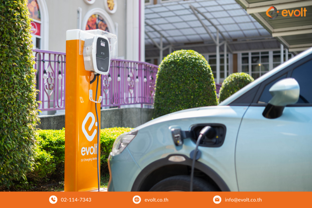 ลงทุนทำธุรกิจสถานีชาร์จ EV Charging Station กับ Evolt