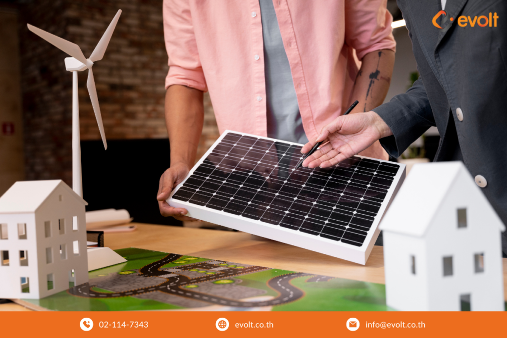 การติดตั้ง Solar Cell สำหรับการใช้งานรถยนต์ไฟฟ้า หรือรถ EV