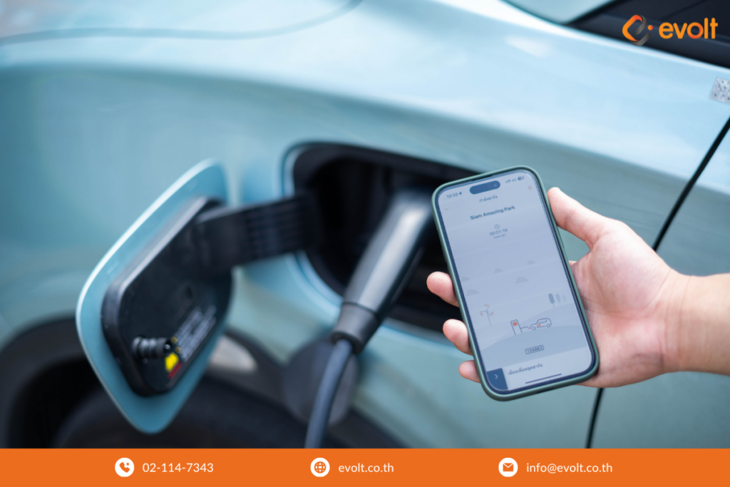 ค้นหาจุดชาร์จรถไฟฟ้า EV Station ได้ง่าย ๆ ผ่านทาง Application Evolt