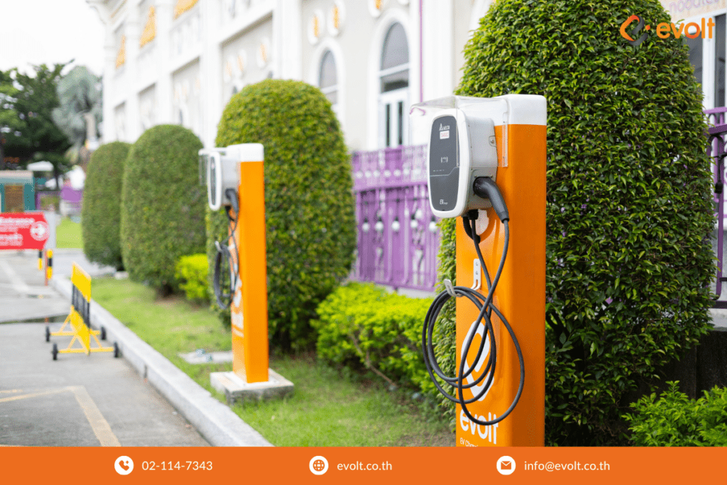 ลงทุนทำสถานีชาร์จ EV Charging Station กับ Evolt