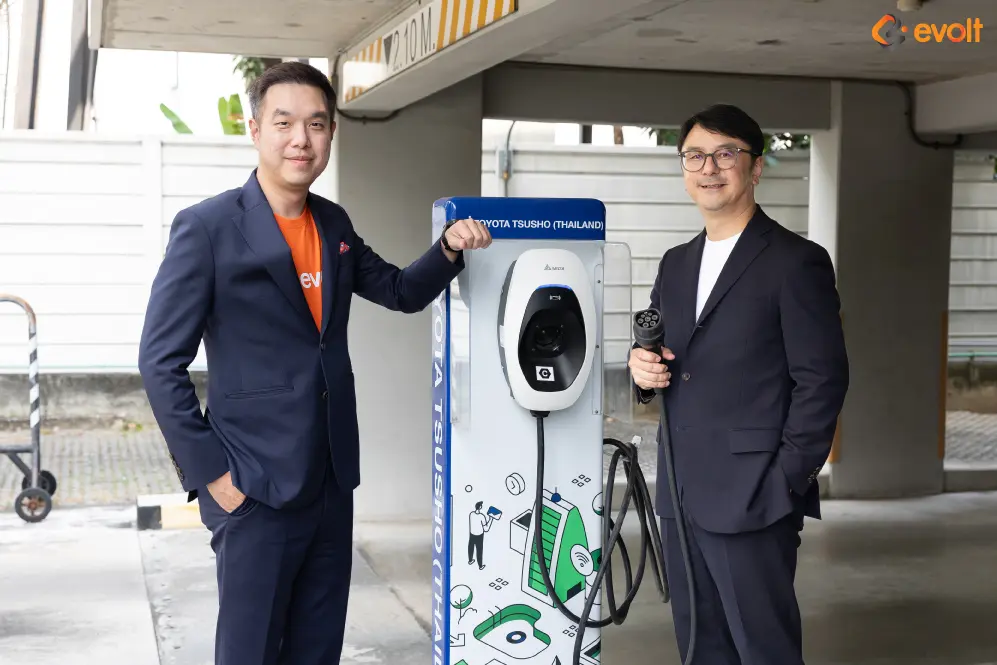 EV Charging Stations at Toyota Tsusho (Thailand)