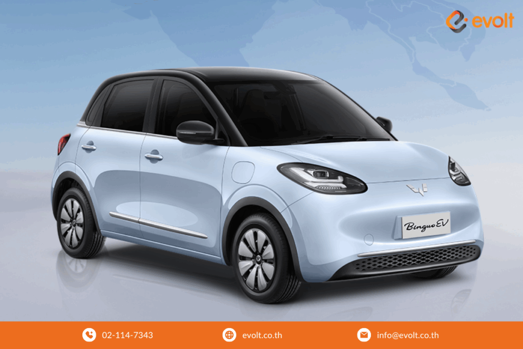 รถยนต์ไฟฟ้า 2025 ราคาต่ำกว่าล้าน Wuling Binguo