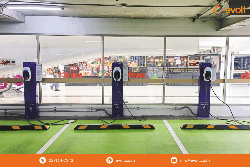 สถานีชาร์จรถยนต์ไฟฟ้า Big C ในกรุงเทพมหานคร