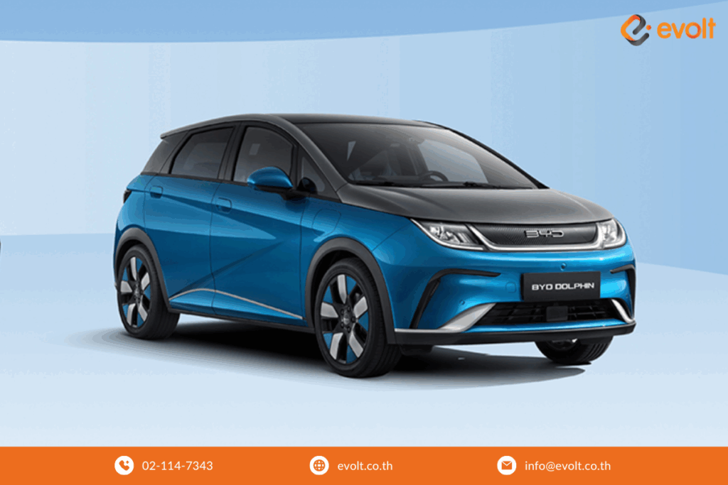 รถยนต์ไฟฟ้าราคาต่ำกว่าล้าน BYD Dolphin