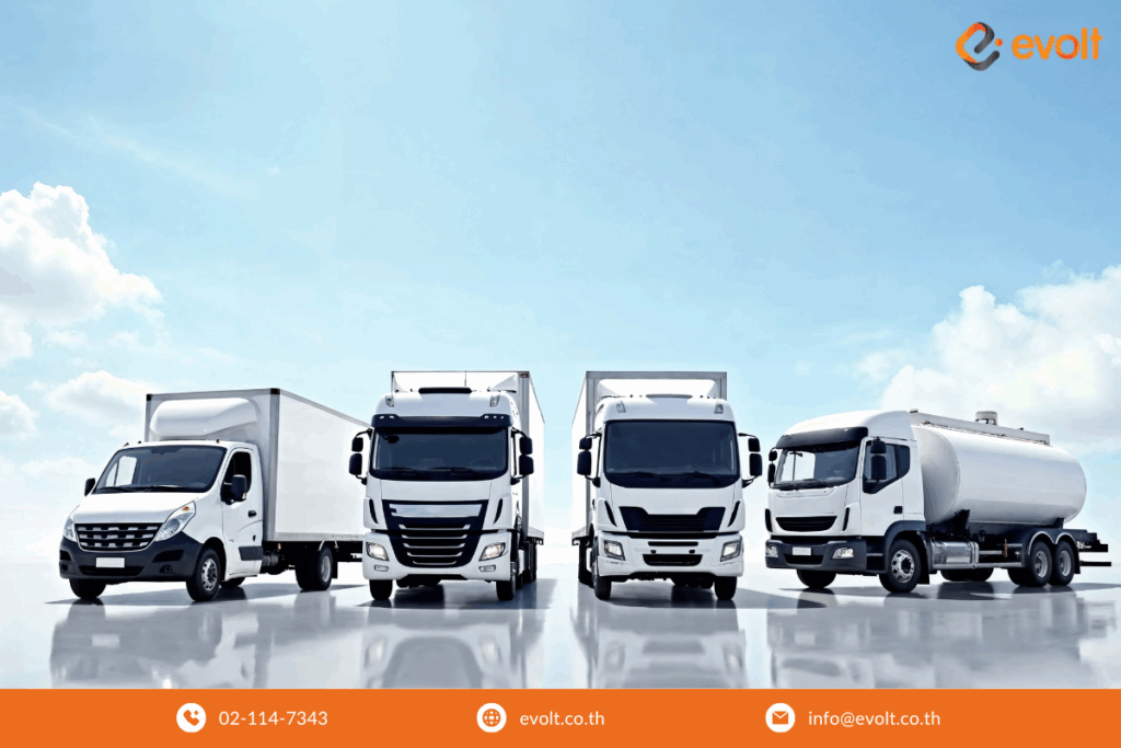 รถบรรทุกไฟฟ้า EV ในยุคธุรกิจสีเขียว