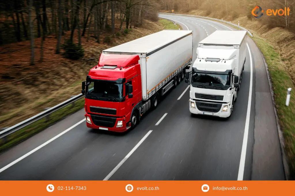 ใช้รถ EV และสถานีชาร์จ Fleet Station จาก Evolt