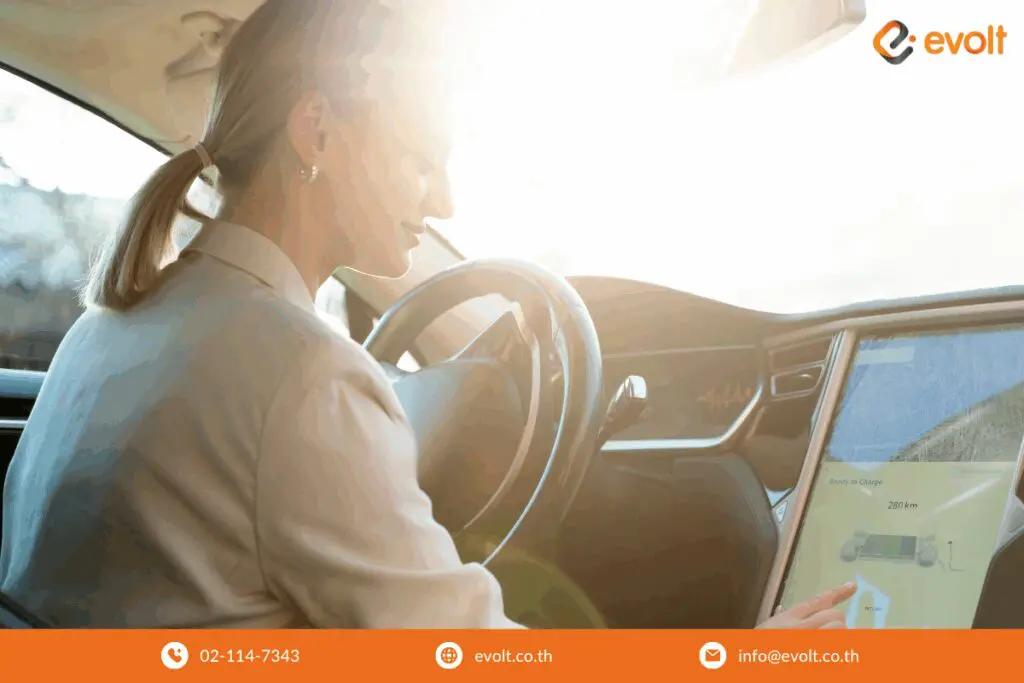 วิธีคำนวณหาค่าไฟรถ EV จากระยะทางที่ขับจริง