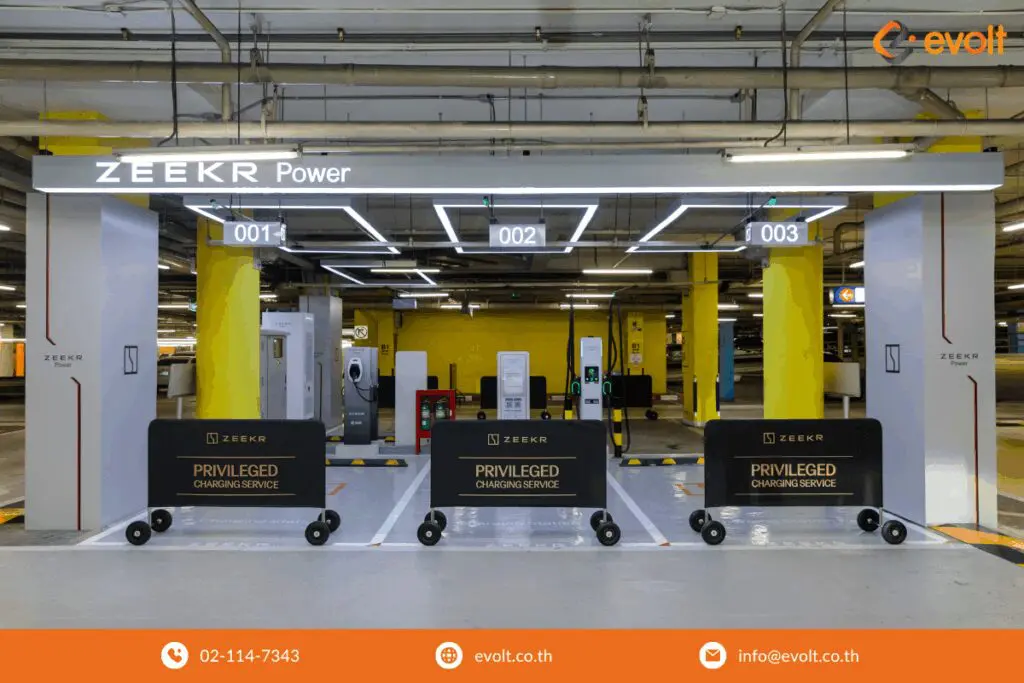 Zeekr Power พร้อมมอบประสบการณ์การชาร์จที่ดีที่สุดจาก Evolt Platform