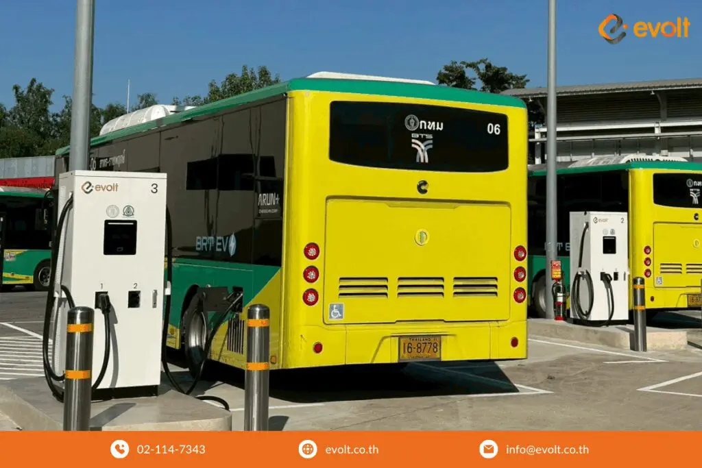 โมเดลสถานีชาร์จรถฟลีท EV IaaS สำหรับโลจิสติกส์และขนส่ง