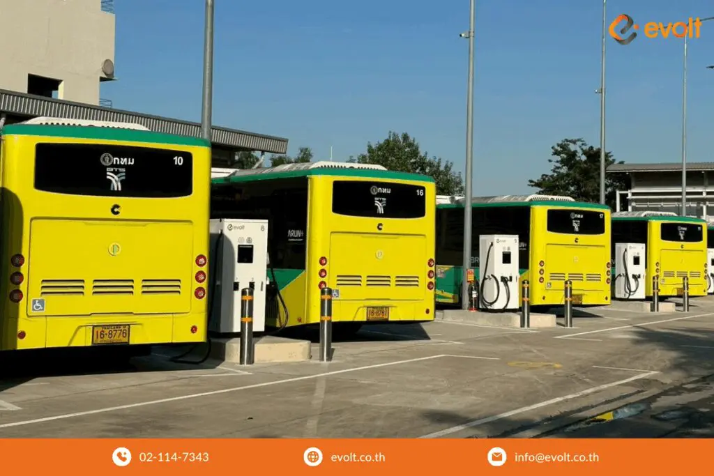 โมเดลสถานีชาร์จ EV IaaS สำหรับธุรกิจฟลีท