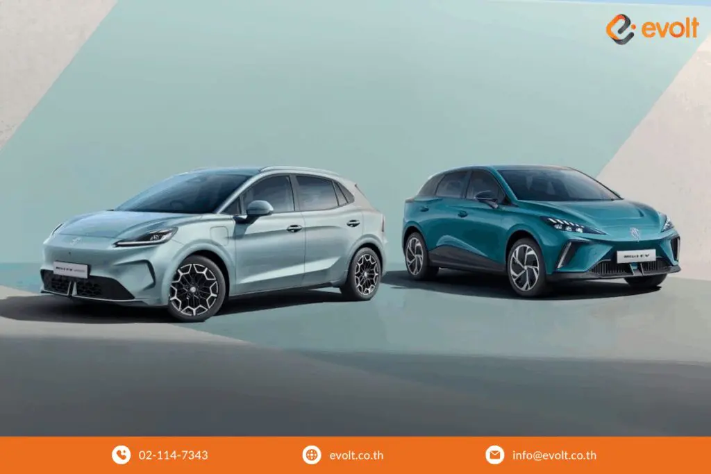 รถไฟฟ้ารุ่นใหม่ NEW MG4 MY2026 ในงาน Motor Show 2026