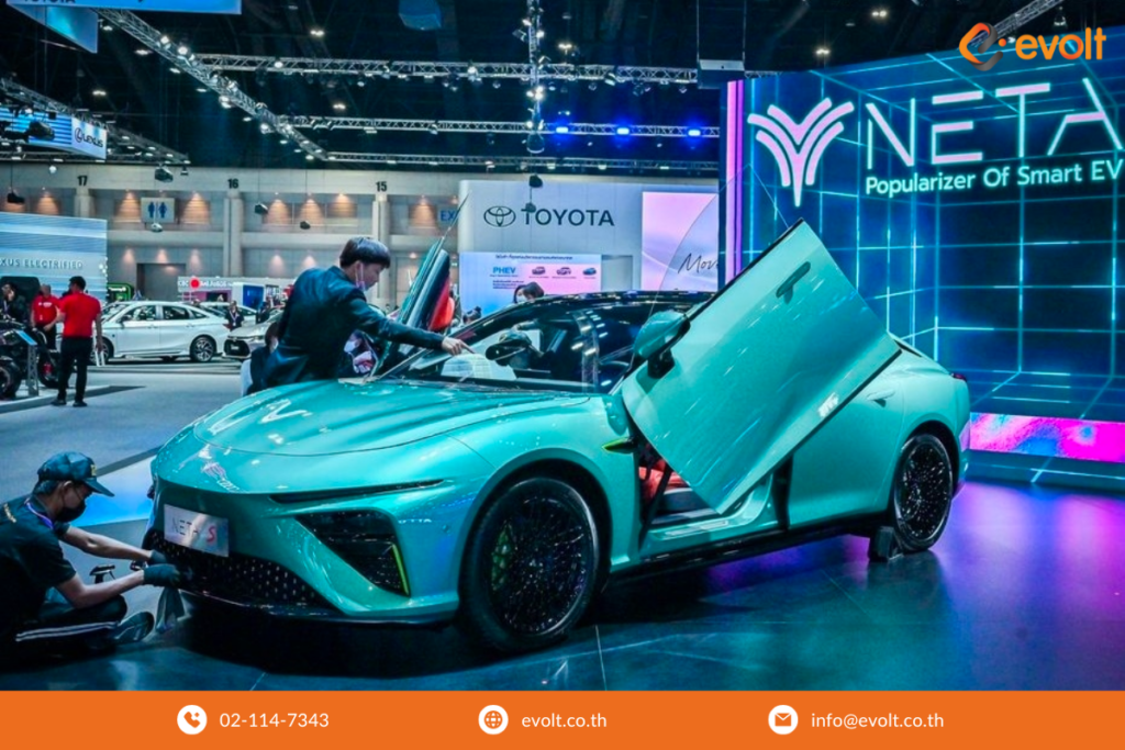 รถยนต์ไฟฟ้า NETA in Motor Expo 2023