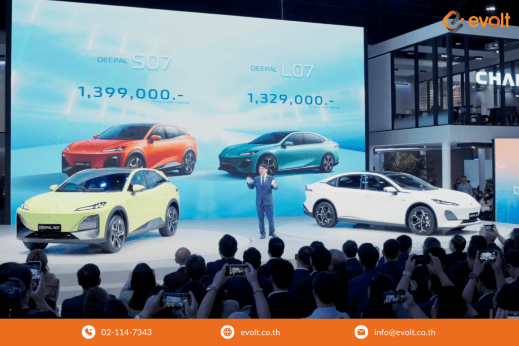 รถยนต์ไฟฟ้า Changan in Motor Expo 2023