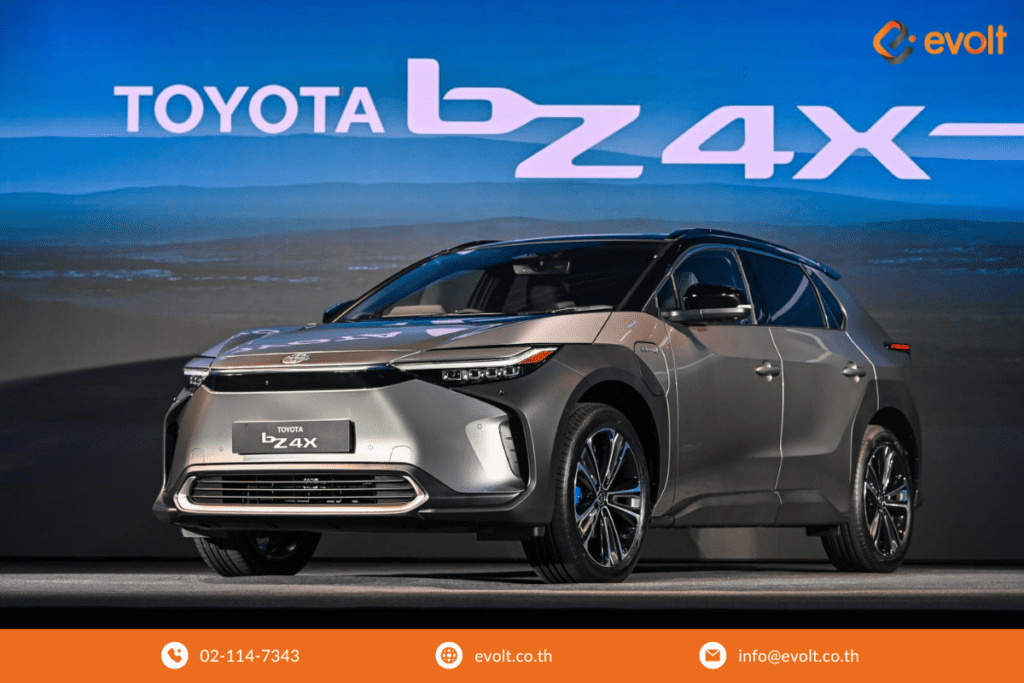 รถยนต์ไฟฟ้า 2024 Toyota bZ4X