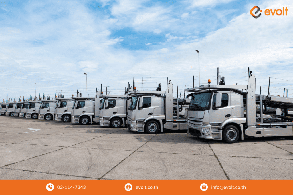 ธุรกิจโลจิสติกส์และโมเดล EV Charging Fleet Solutions