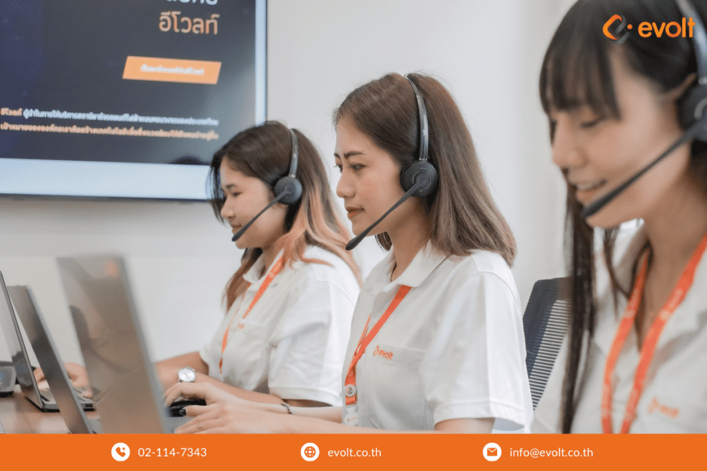 บริการ EV Fleet จากอีโวลท์แบบ One Stop Service