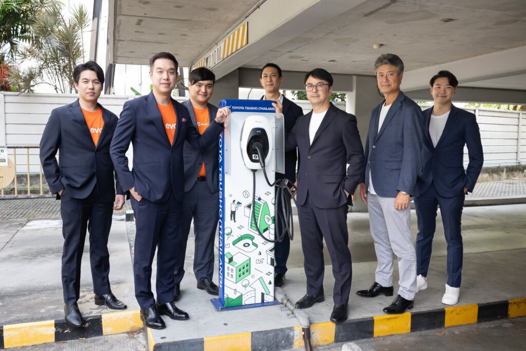 EV Charging Station at Toyota Tsusho (Thailand)