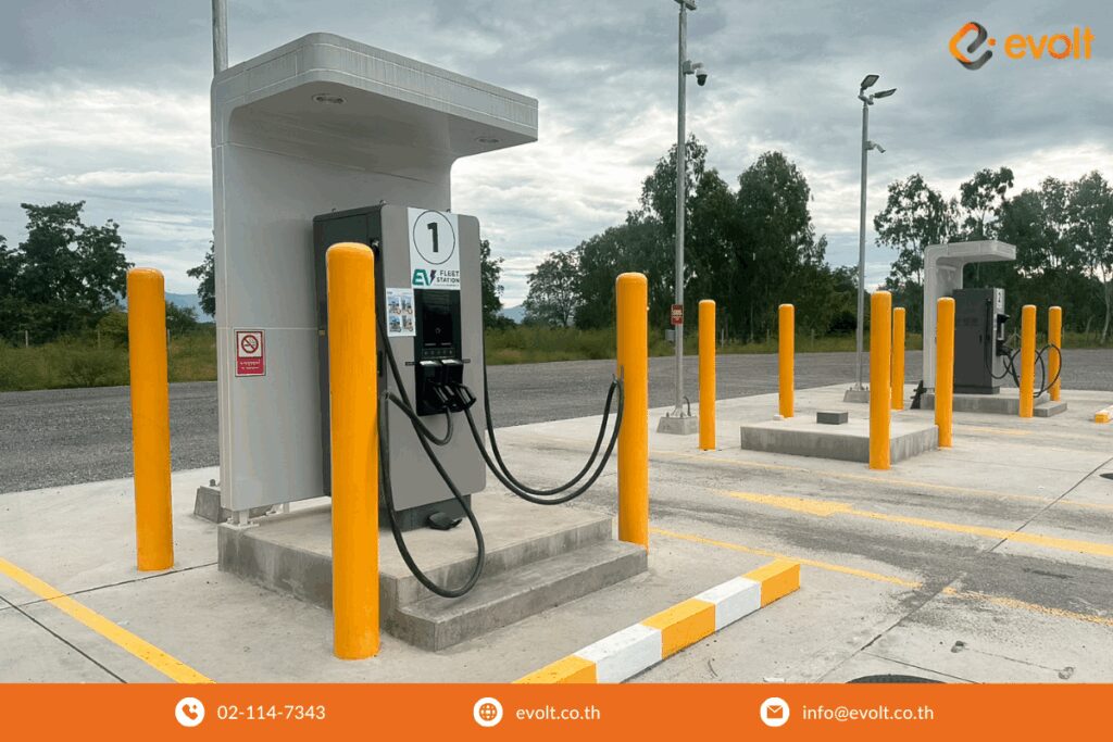 โมเดลธุรกิจ สถานีชาร์จ EV CaaS เพื่อการพาณิชย์)